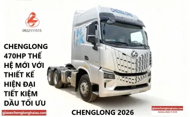 Xe Đầu Kéo Chenglong 470HP Mẫu 2026 