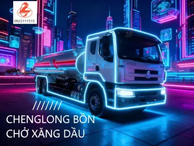 XE TẢI CHENGLONG H5 3 CHÂN BỒN XĂNG DẦU
