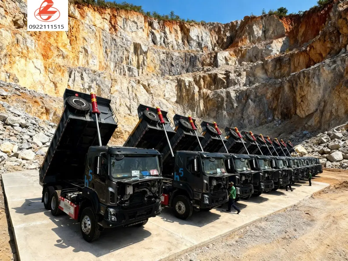 Xe Ben Chenglong 3 Chân 350HP