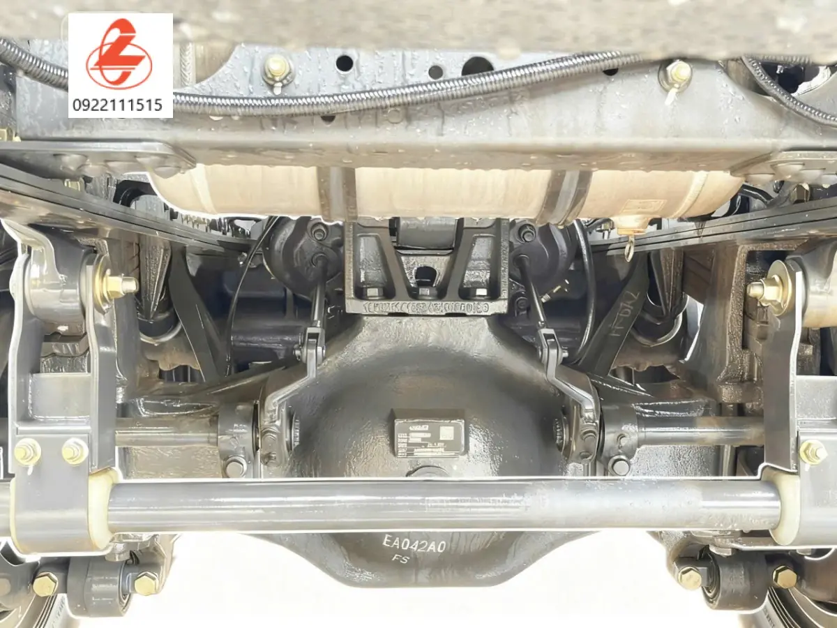 Cầu sau xe tải bồn trộn 10m3