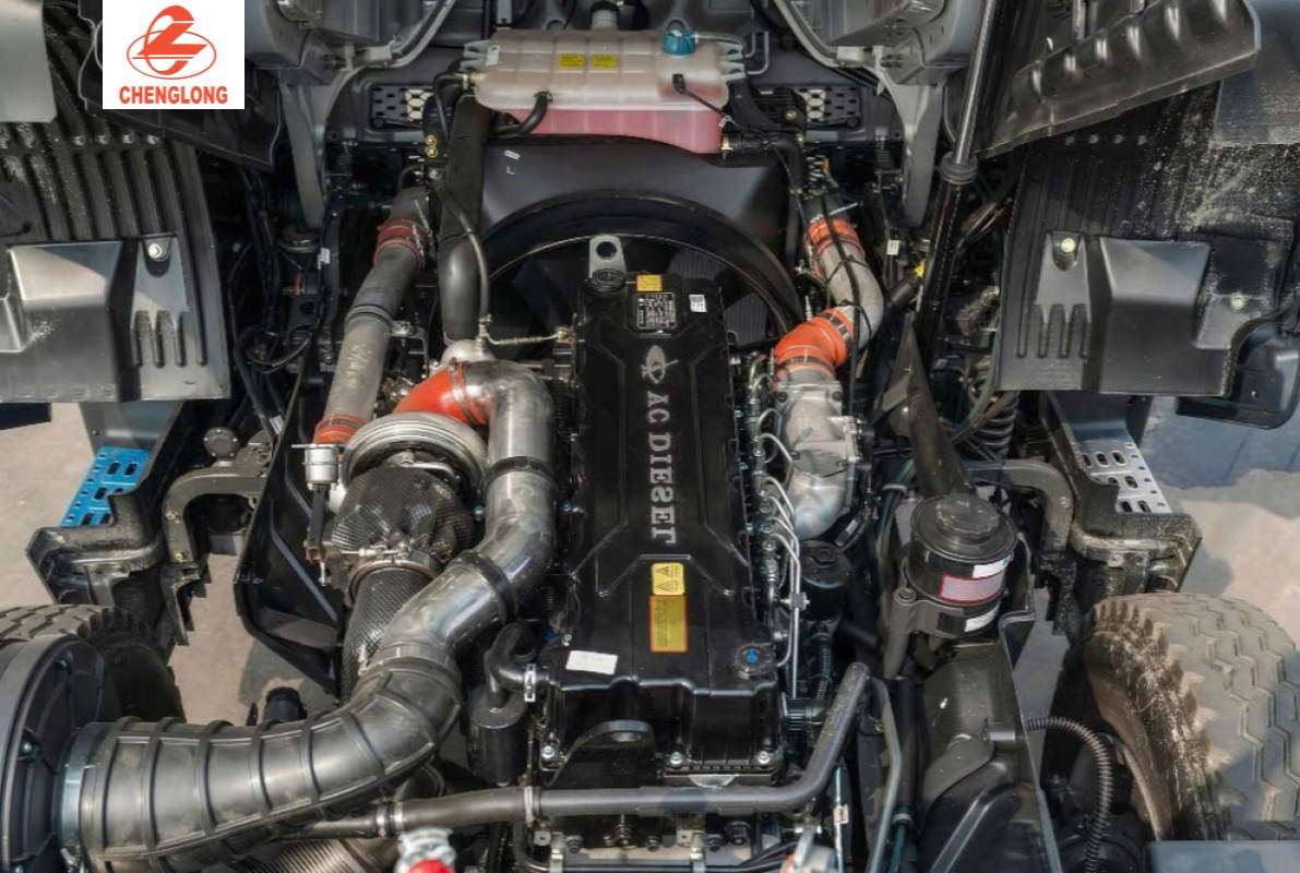 động cơ Chenglong 445hp Yuchai