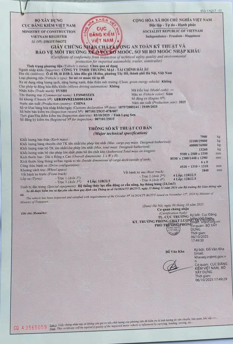 phiếu xuất xưởng