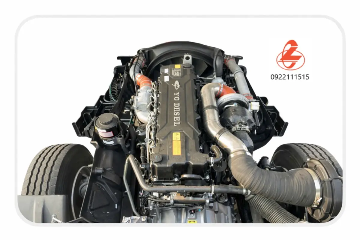 khối động cơ Yuchai 400HP mạnh mẽ