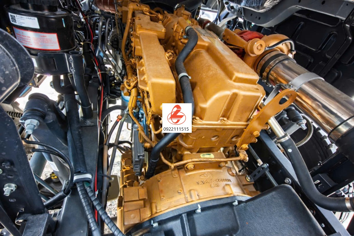 động cơ xe chenglong 350hp cầu dầu