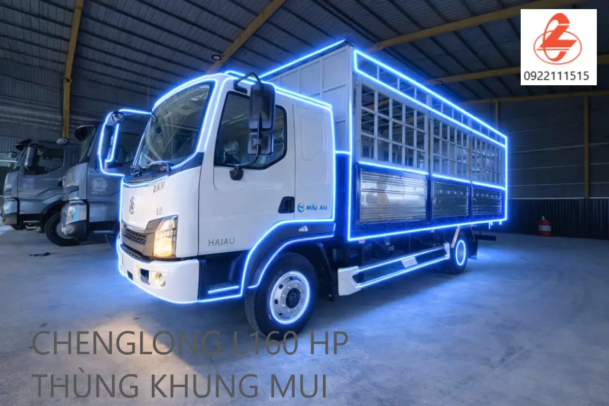 Xe Tải Chenglong L3 160HP Thùng Mui Bạt 